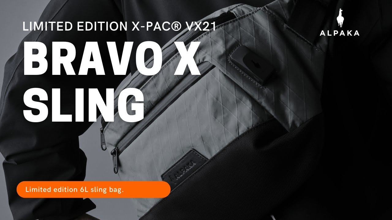 Bravo X Sling Slate Grey - Limited Edition