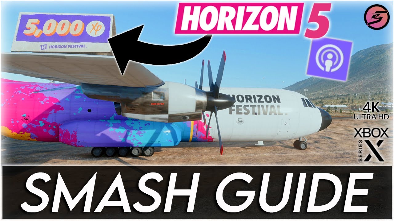 How to get Horizon Festival Plane XP Bonus Board Guide/Tutorial Forza Horizon 5
