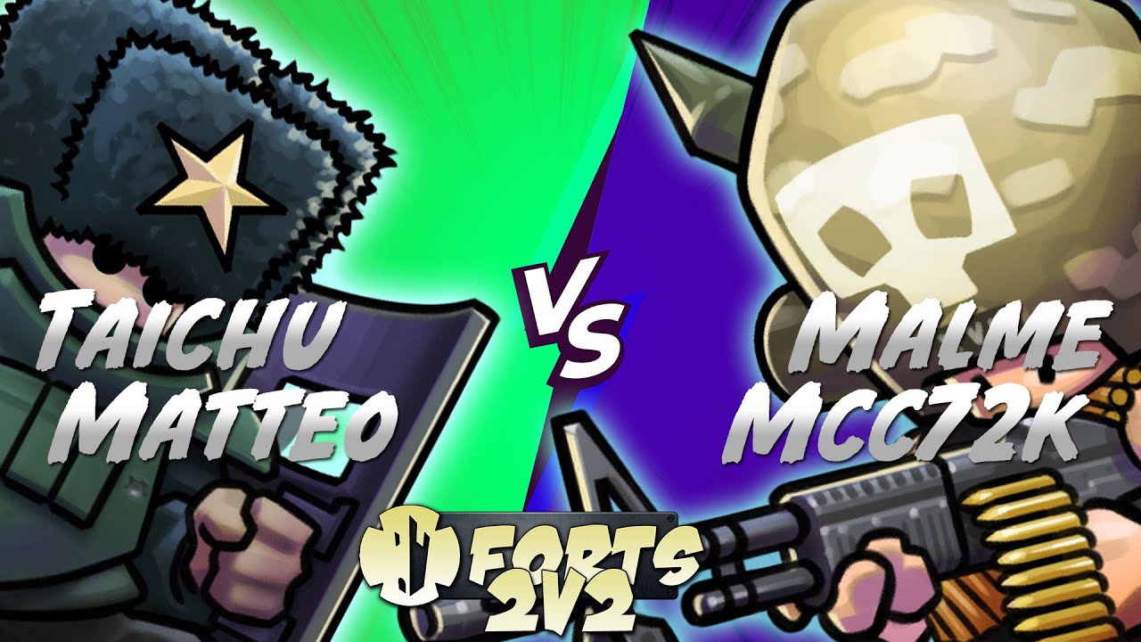 [Pro Forts 2v2 Cast] Taichu Matteo vs Malme Mcc72k - This is how ARMOURDILLO is played!!!