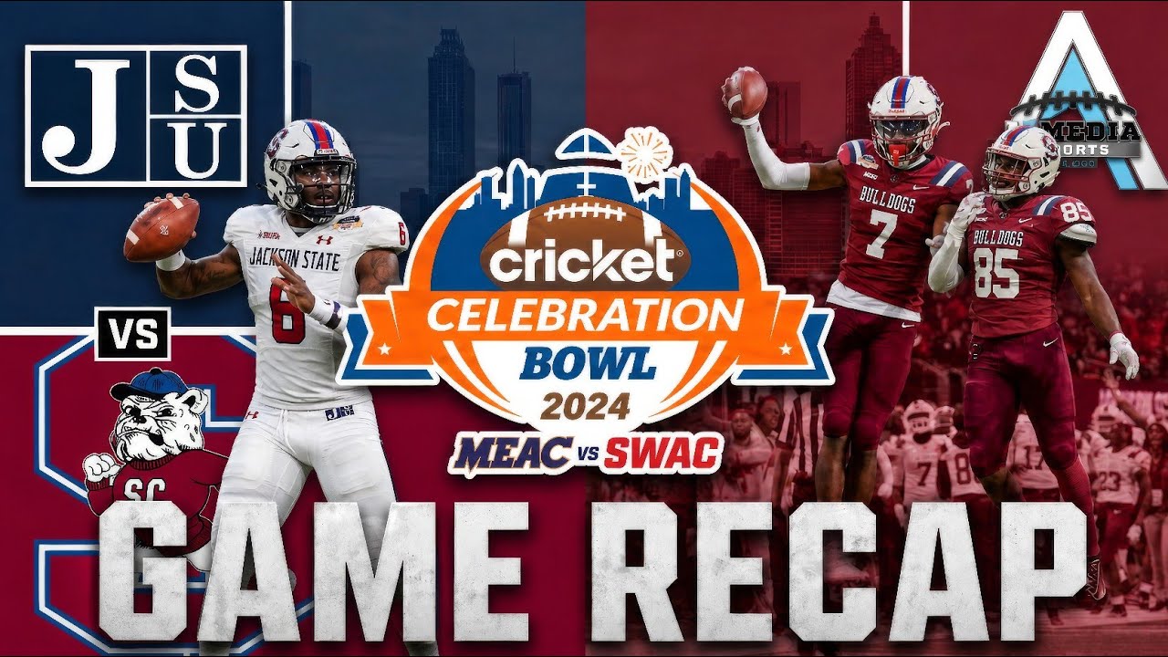 2024 Celebration Bowl - Jackson State vs South Carolina State | Cinematic Highlights! | Watch in 4K!