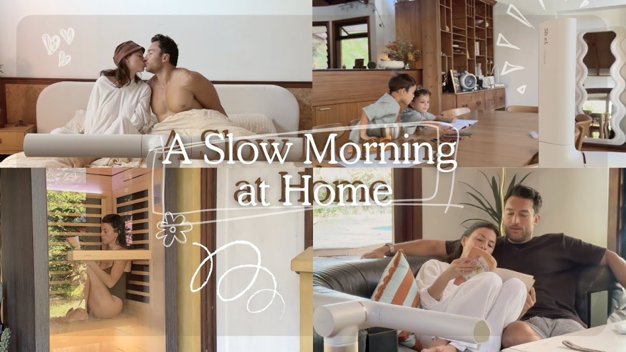 Неспешное, жаркое утро дома в окрестностях Байрон-Бей