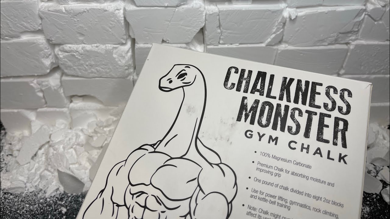ASMR 🎊 32 Plain Jane Gym Chalk Blocks | Chalkness Monster | Thank You For 1k 🎊