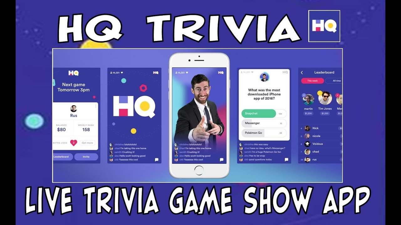 HQ Trivia | Live Trivia Game Show | Win Real Money $$$