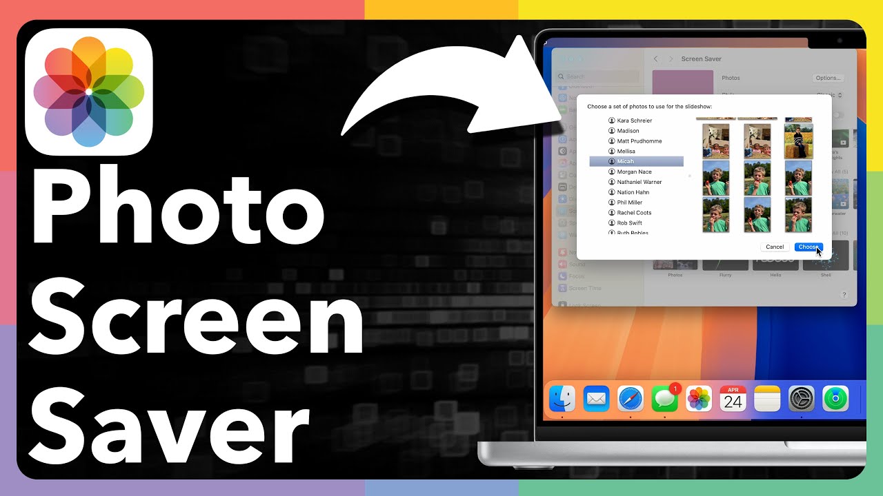How To Use Photos As Screen Saver On Mac