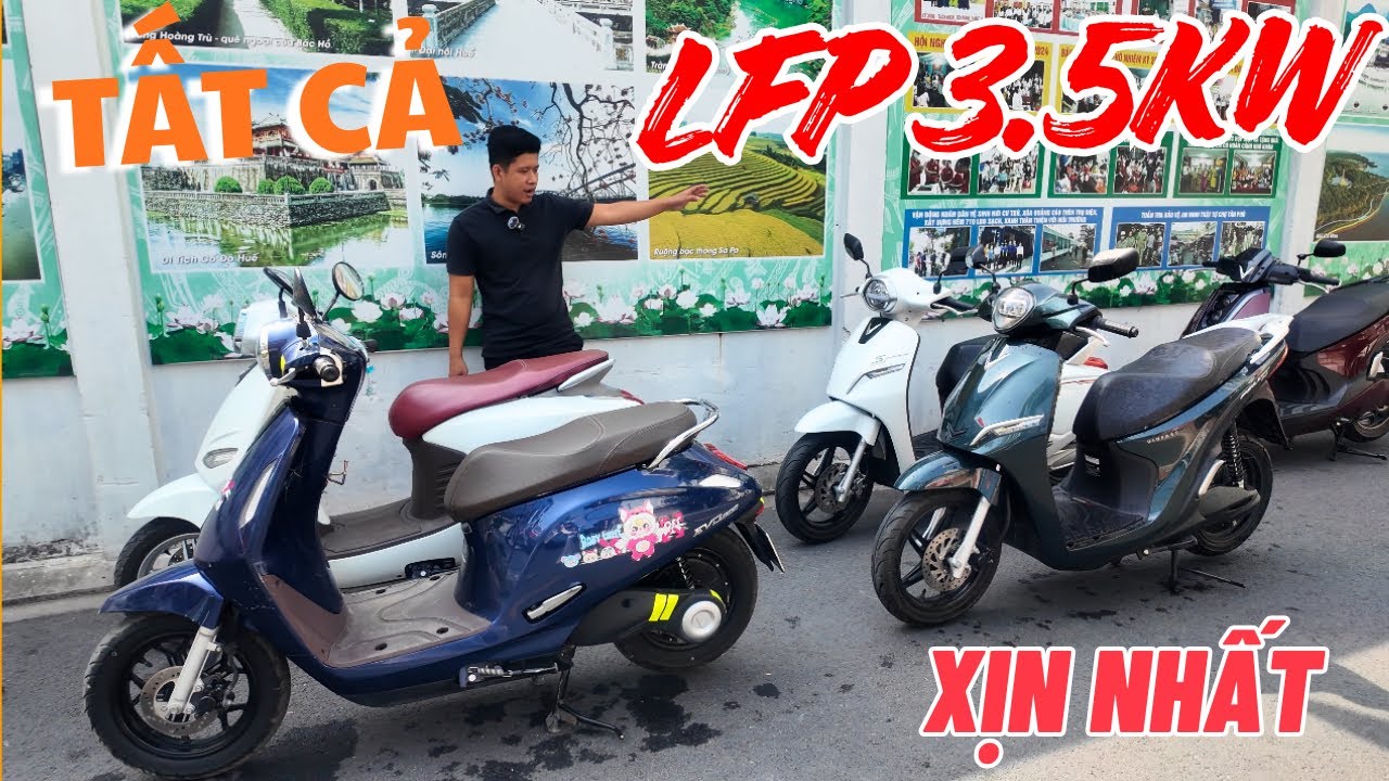Có những dòng xe nào xài pin 3.5kw LFP của Vinfast?