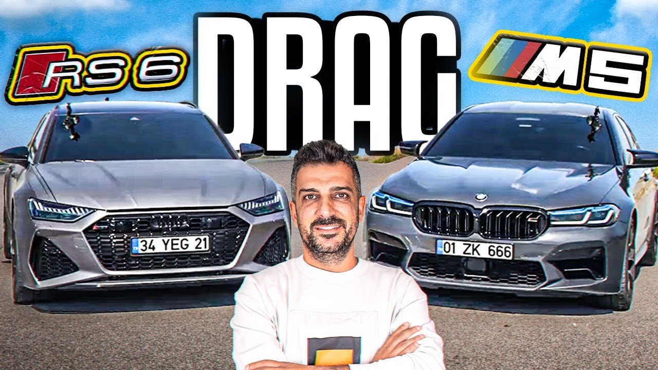 BMW M5 Competition VS Audi RS6 Performance | Drag Yarışı!