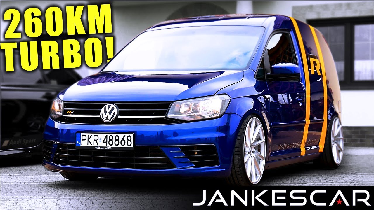 VW Caddy TURBO 260KM, AIR RIDE! JEDYNY taki w Polsce! NOWE Firmowe AUTO JANKESCAR | Import aut z USA