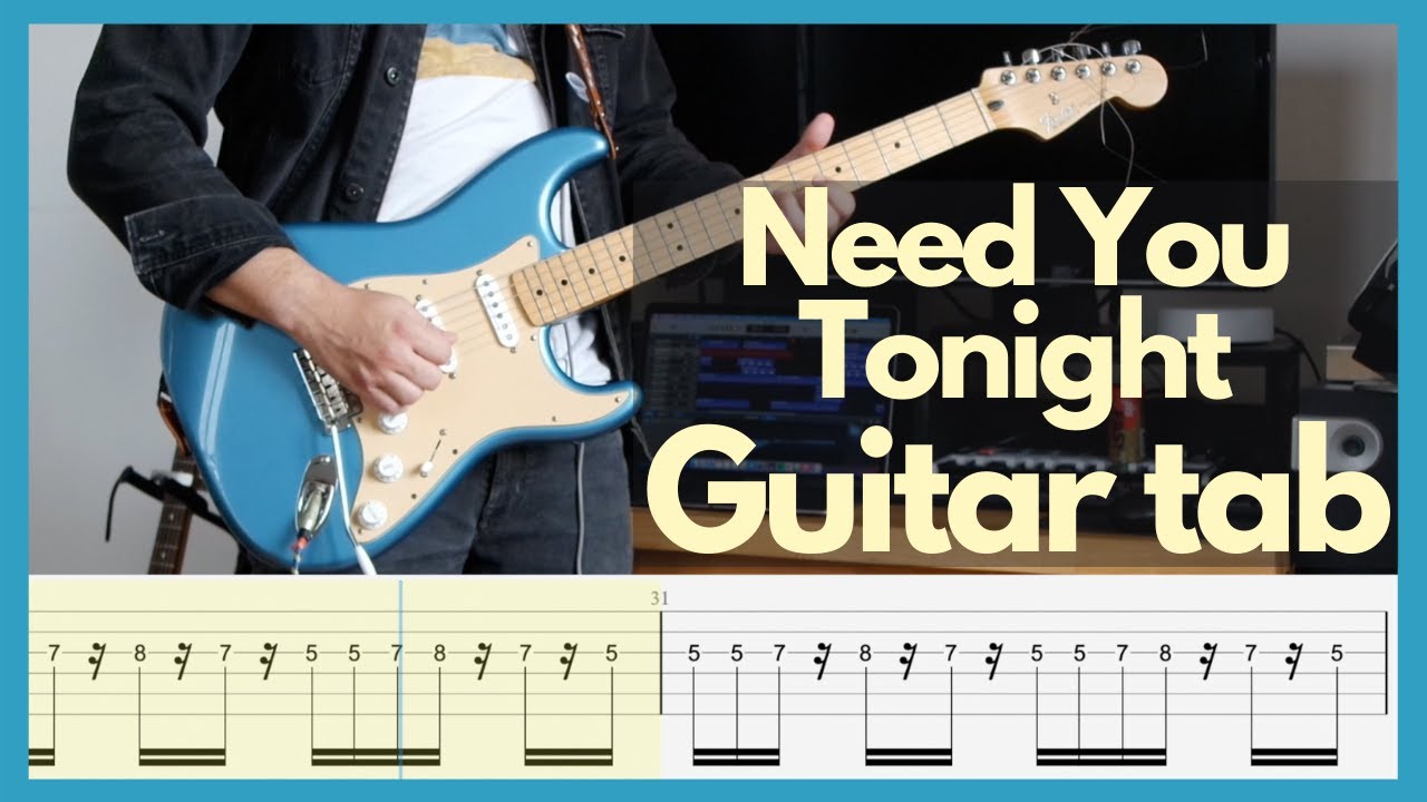 Need You Tonight - INXS (Cover with tab)