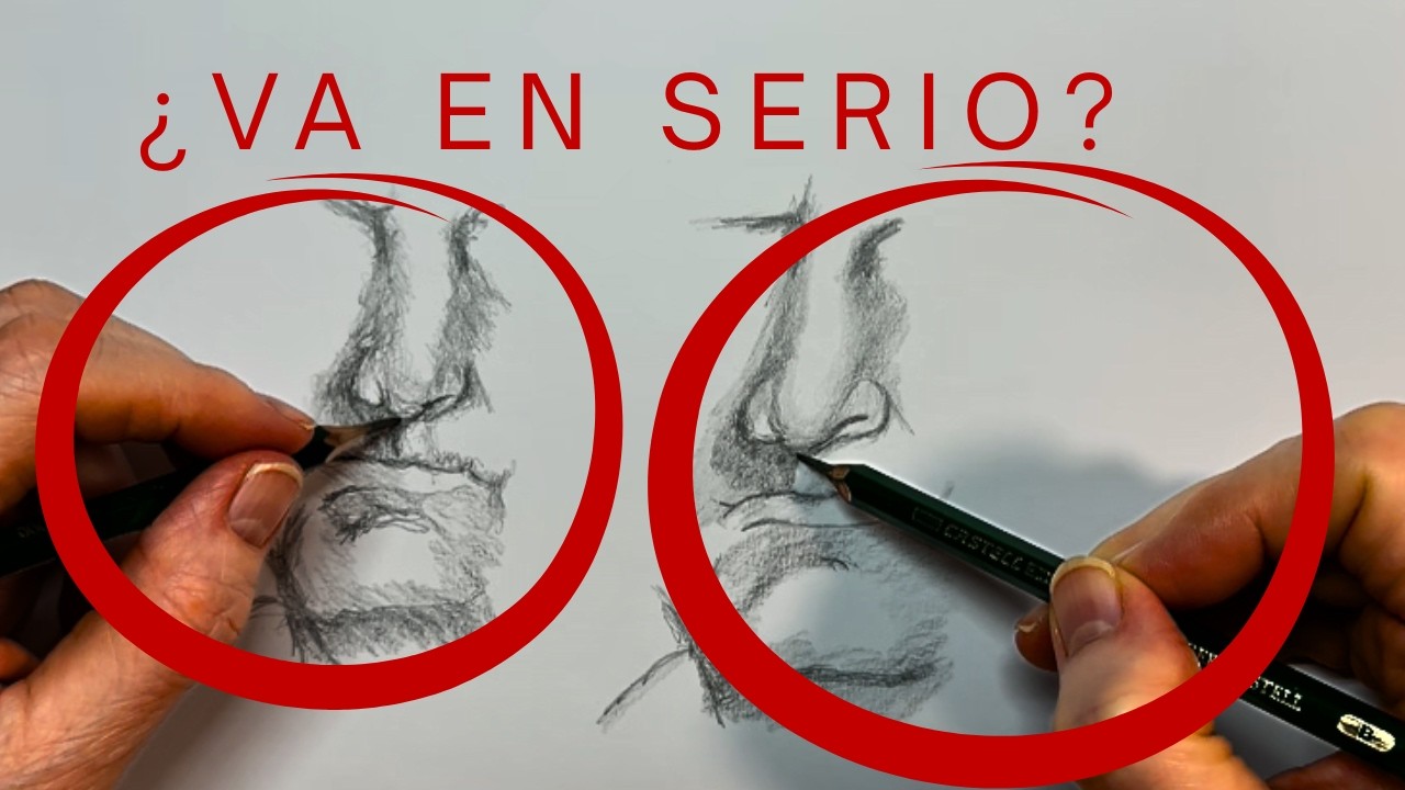 😱Dibujo Ambidiestro Real