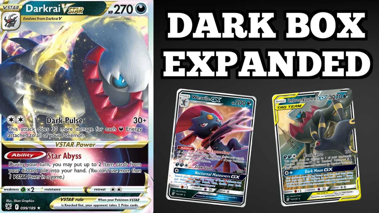 Darkrai VSTAR is a Great Addition to Dark Box!- PTCGO Expanded