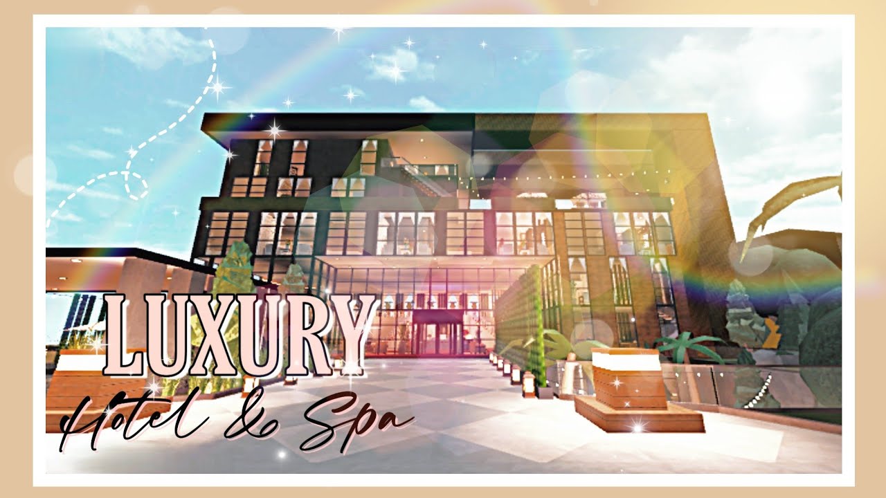 LUXURY HOTEL •850K• (NO LARGE PLOT) | TOUR + SPEED BUILD | WELCOME TO BLOXBURG