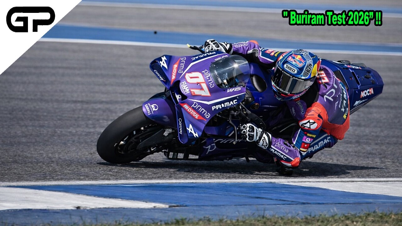 Everyone shocked!! 2026 Buriram test day 2. Toprak completely dominates Yamaha V4. Fabio gives up!!