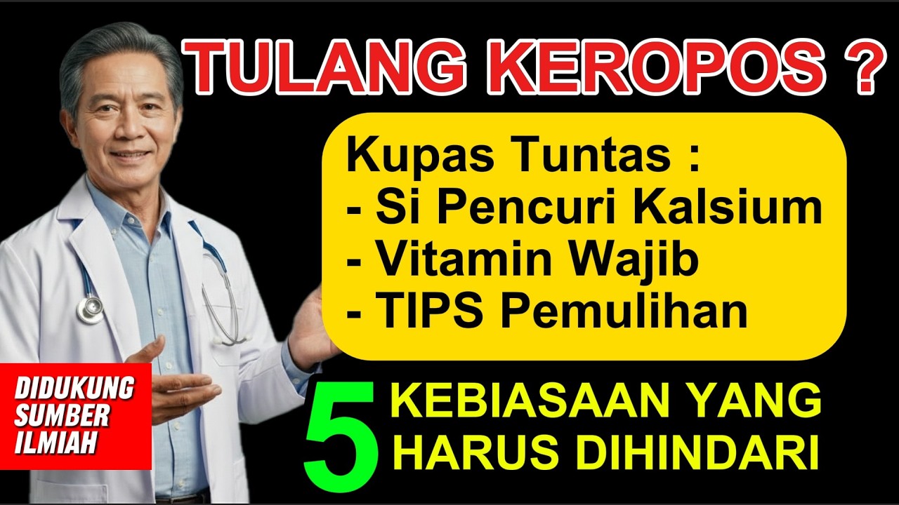 Jika Osteoporosis terjadi ? Ini yang harus Anda lakukan | Kesehatan Lansia | Tips Sehat
