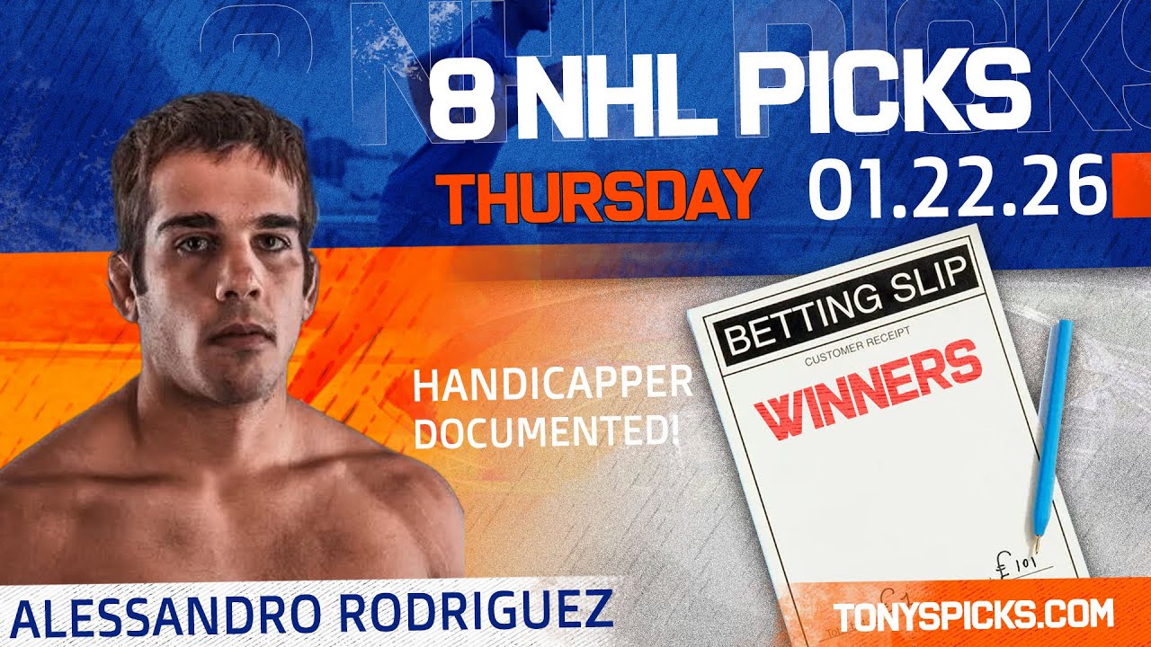 NHL Picks and Predictions, Thursday 1/22/26 | The Look Ahead Show