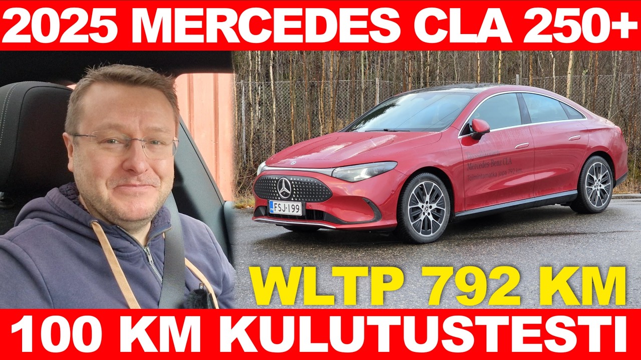 Mercedes-Benz CLA kulutustesti