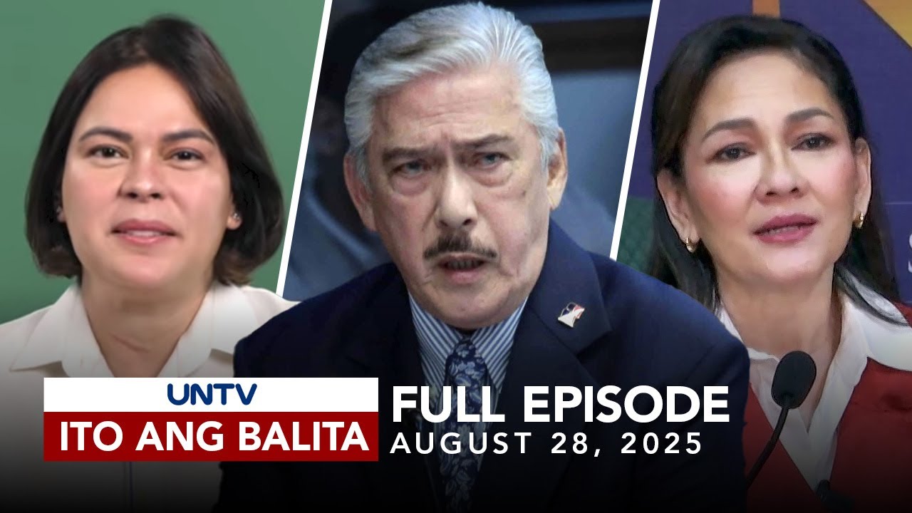 UNTV: Ito Ang Balita | August 28, 2025