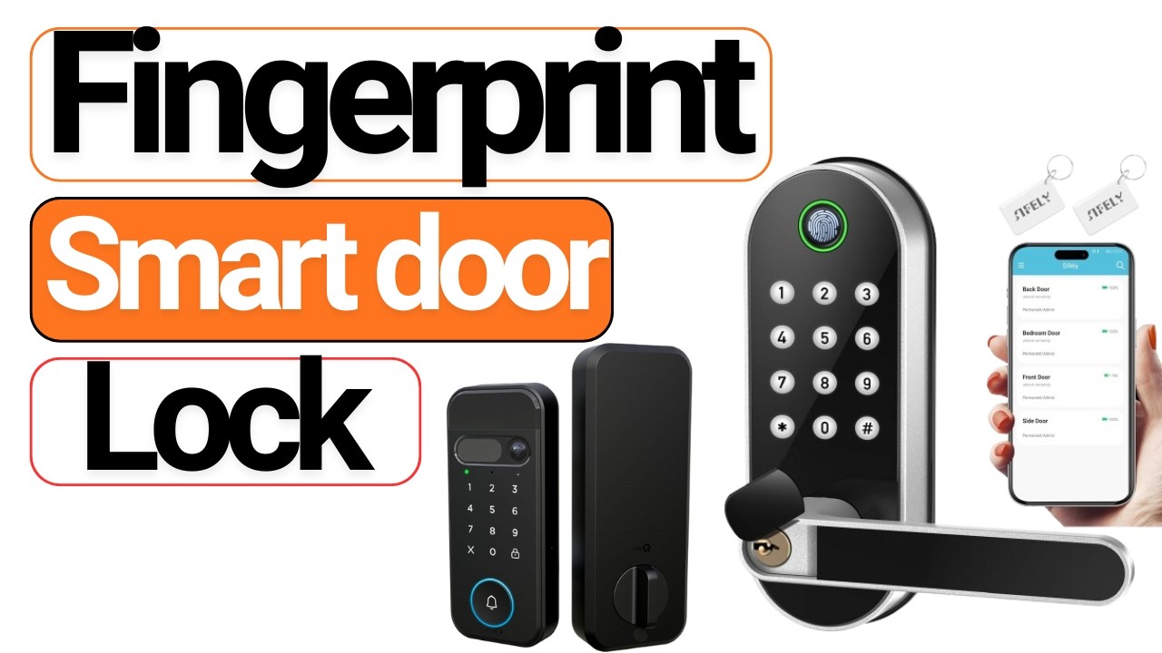 ✅Top 5 best Fingerprint Smart Door Lock in 2026.