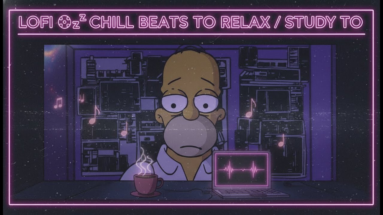 Homer Simpson Lofi 🌌💤 Chill Beats to Relax