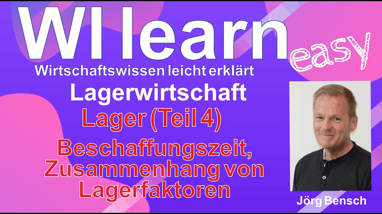Lagerwirtschaft (Teil 4): Beschaffungszeit, Meldebestand, Zusammenhang von Lagerfaktoren