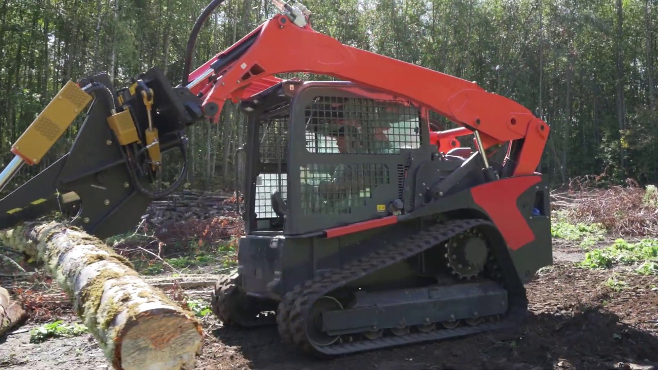 Timberline Rotating Tree Shear Overview + Demo | Skid Steer Solutions