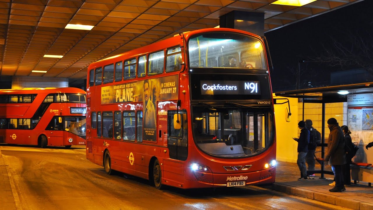 **LAST DAY W/ ML** Metroline Travel | Route N91 | VWH2010, LK14FBD | Hornsey Road - Wightman Road