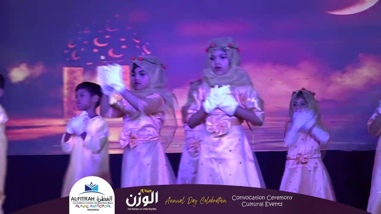 Kids Islamic Dance 1 | AL VAZN | AL FITRAH PRE-SCHOOL, PAROPPADI