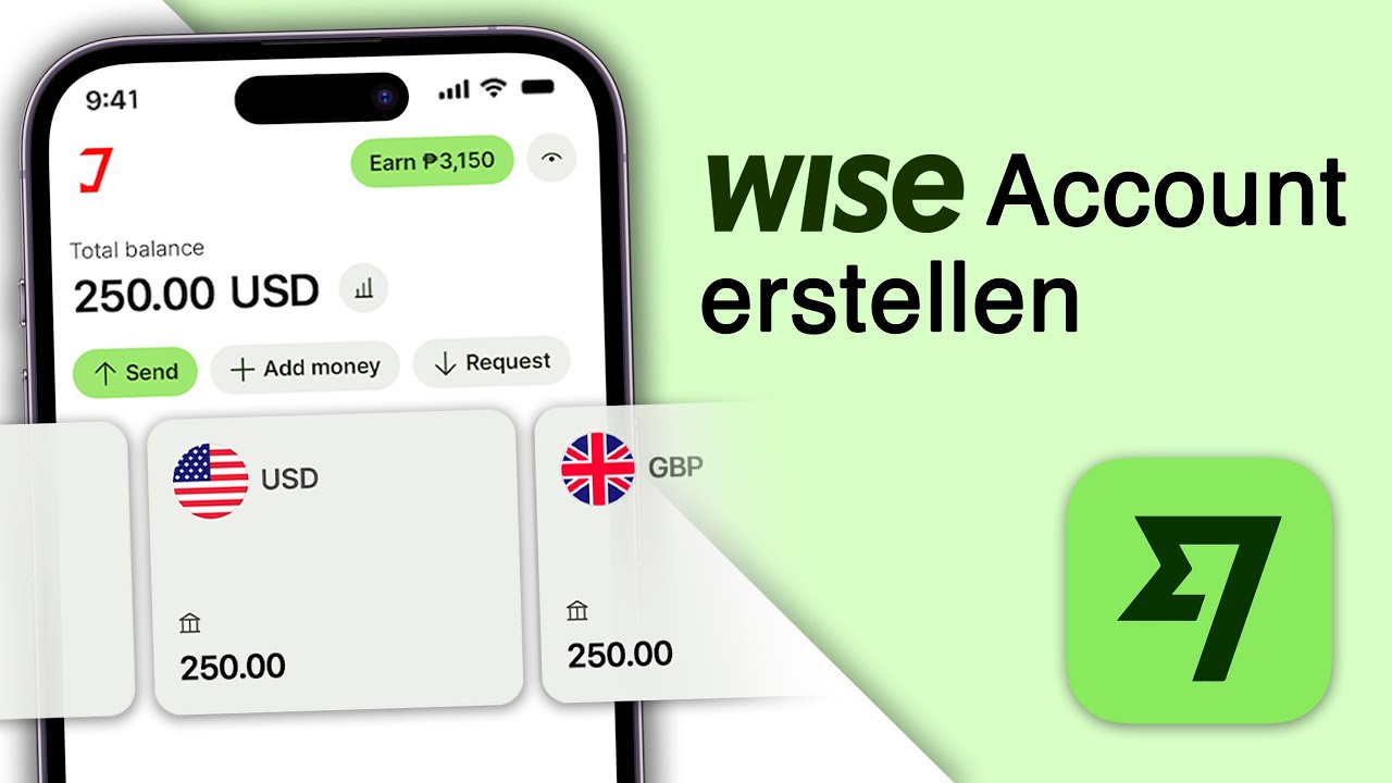 Wise Konto einrichten - So gehts!