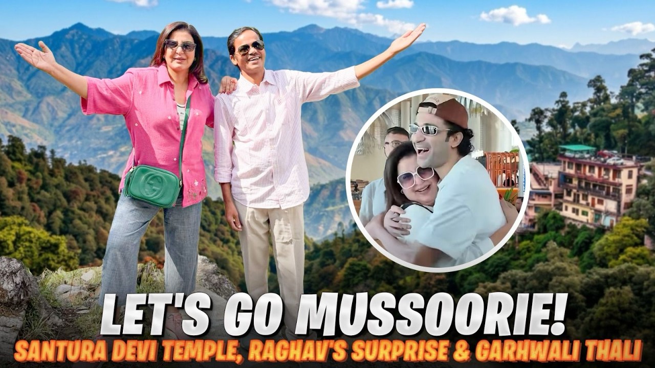 Dilip Ka Switzerland Nikla Mussoorie! Scenic Views, Morning Trek & Santura Devi Mandir Darshan!