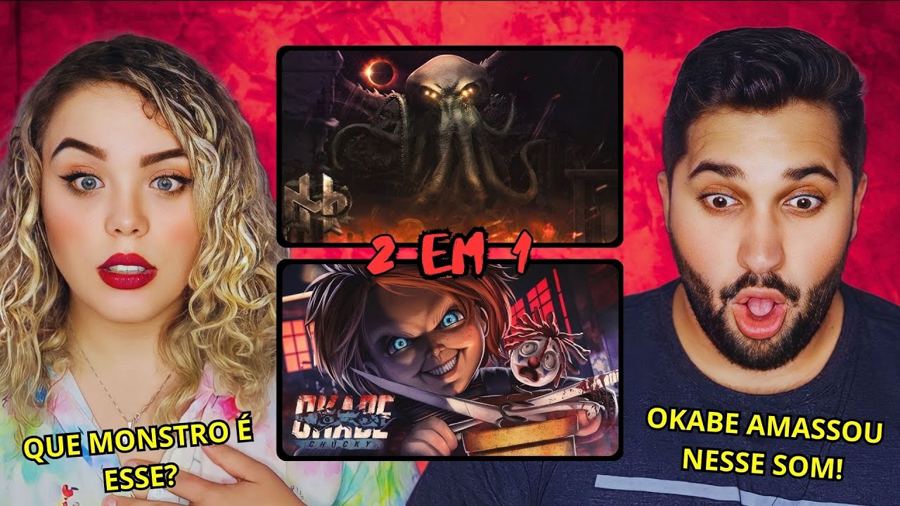 Especial Halloween URT Pt. 5 - Cthulhu - Dentro do Mar e  Chucky - Bem vindo ao Culto [ Bia e Leo ]