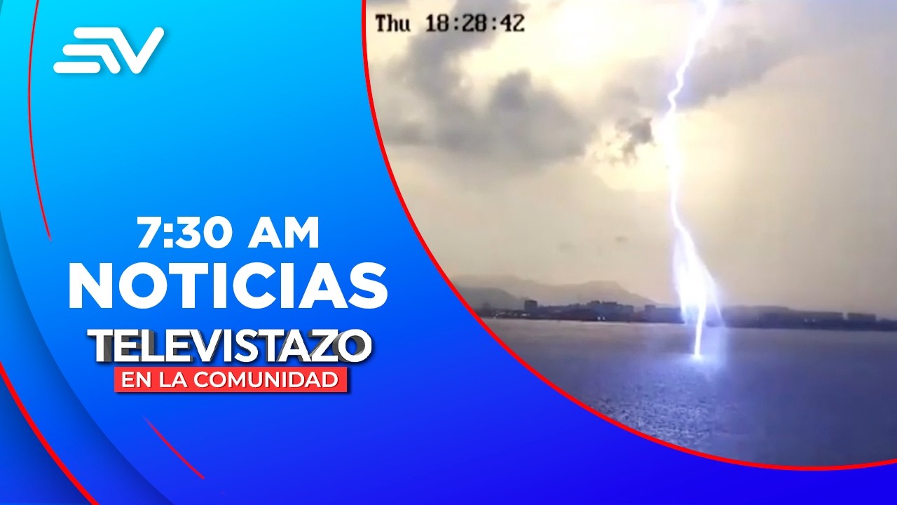 El día de ayer se registró una tormenta en Guayaquil y cantones cercanos | Televistazo | Ecuavisa