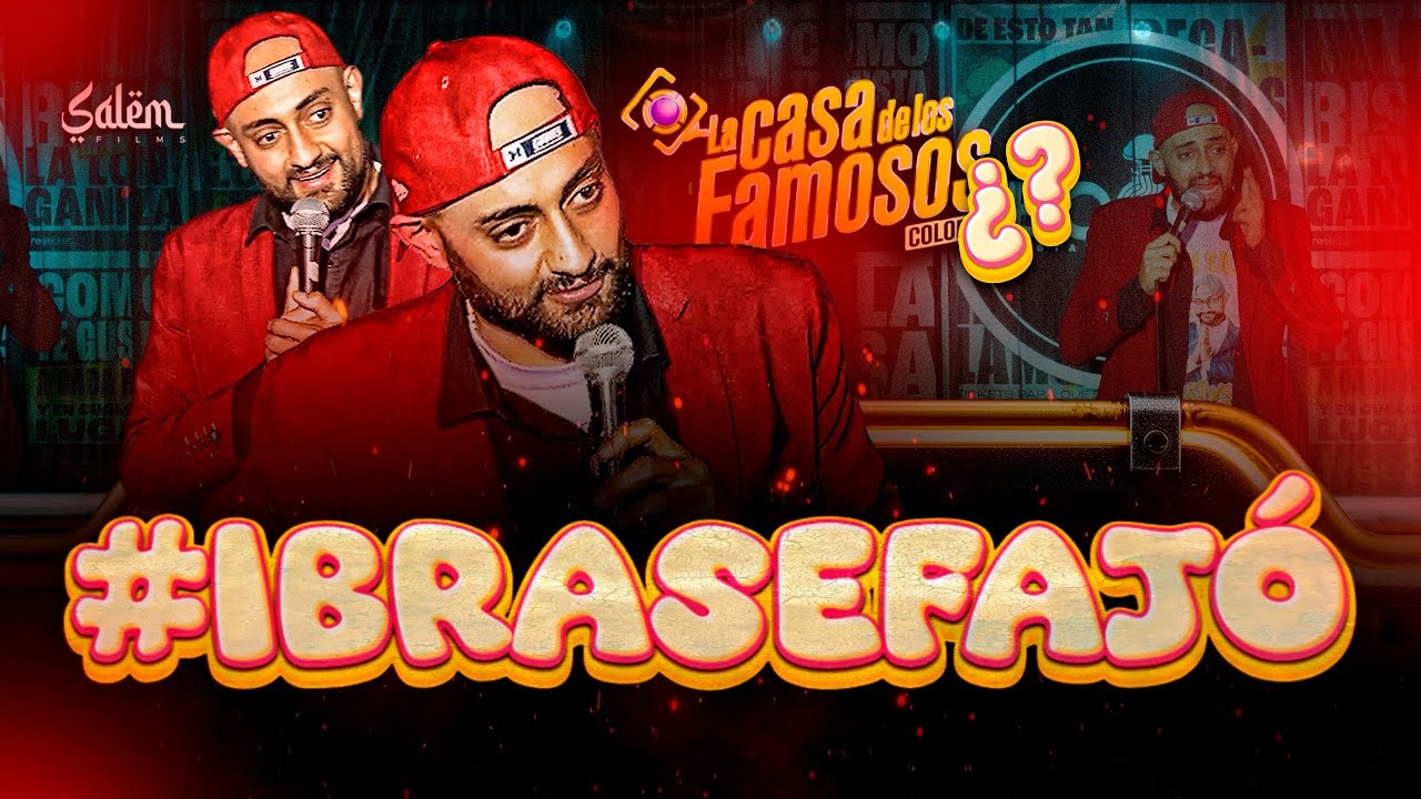 IBRAHIM SALEM EN LA CASA DE LOS FAMOSOS #IBRASEFAJÓ / Stand-Up Comedy