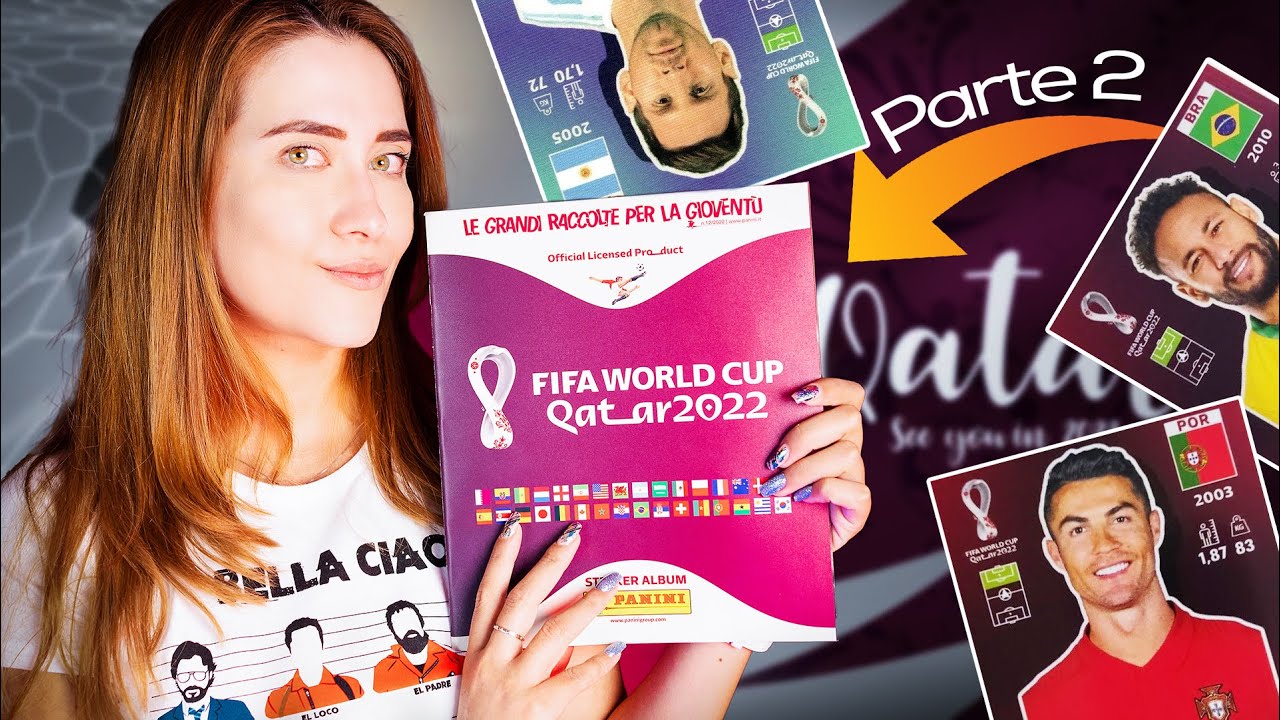 Asmr para DORMIR llenando el ÁLBUM del MUNDIAL QATAR 2022 pt. 2 | ASMR Español | Asmr with Sasha