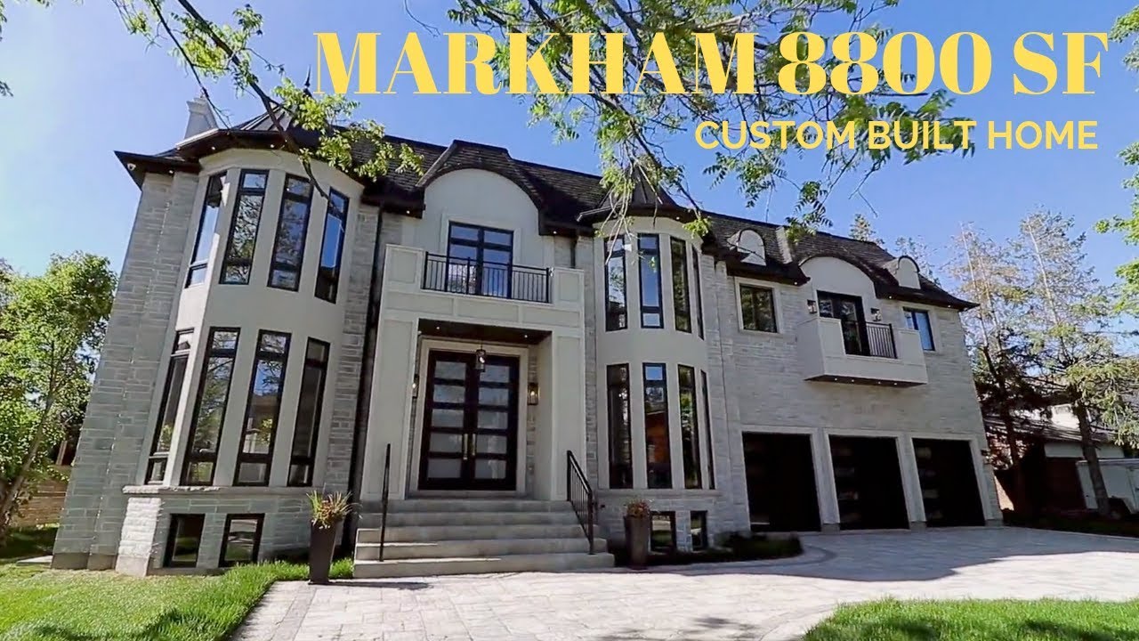 Markham 8830sf Elevator Access Contemporary Home | Premium Walkthrough Lifestyle Virtual Tour