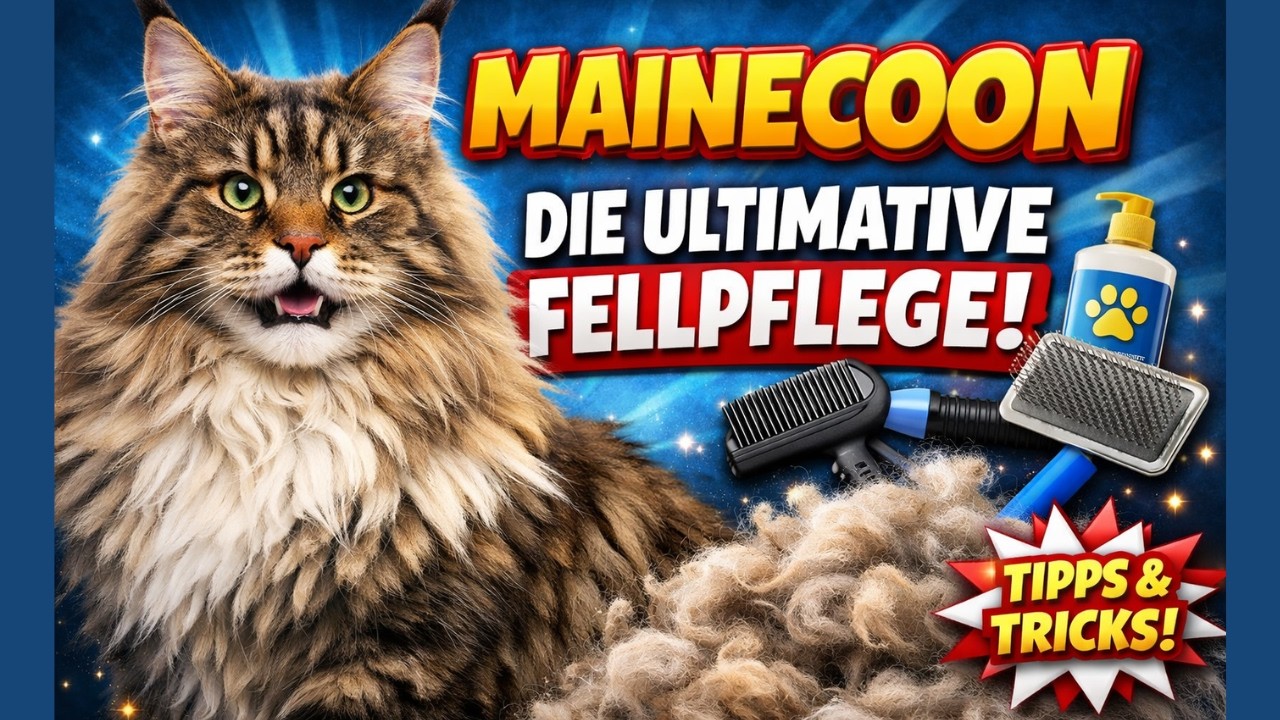 Maine Coon Fellpflege: Die ultimative Anleitung gegen Knoten & Filz