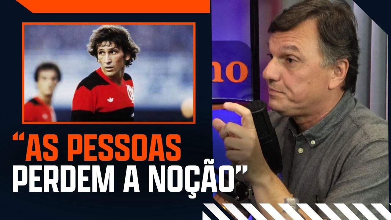 MAURO CEZAR EXPLICA O TAMANHO DE ZICO NO FUTEBOL