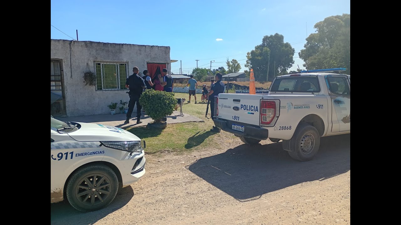 ALLANAMIENTO POR INCENDIO EN GONZALES CHAVES