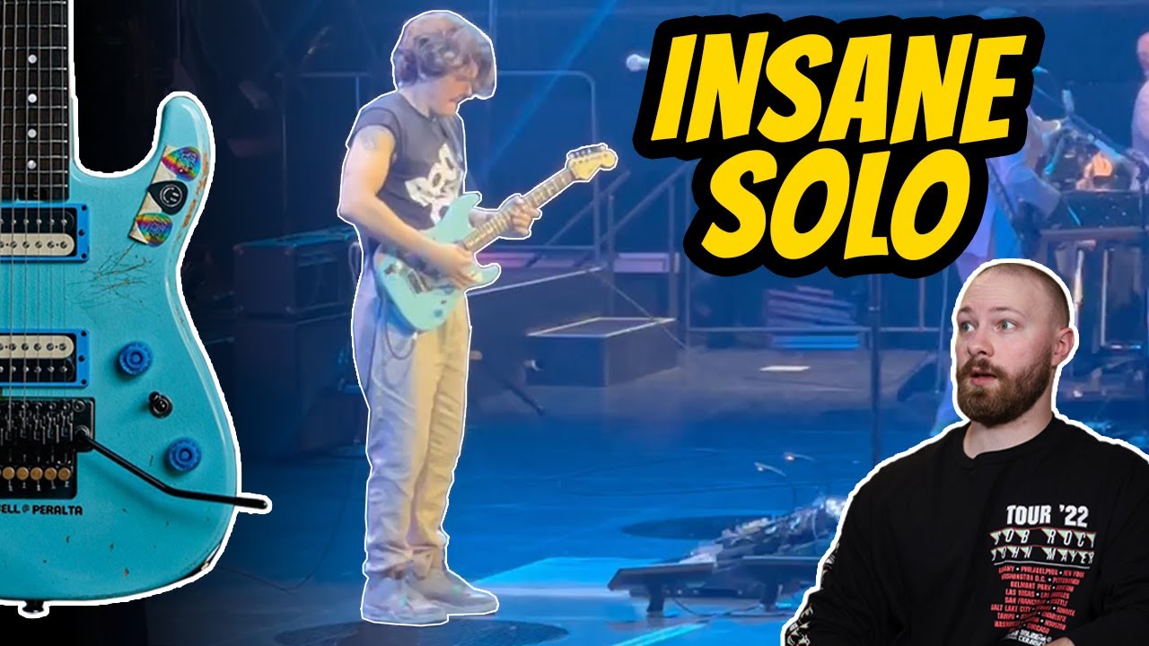 One Of The Wildest Solos I've Ever Seen John Mayer Do