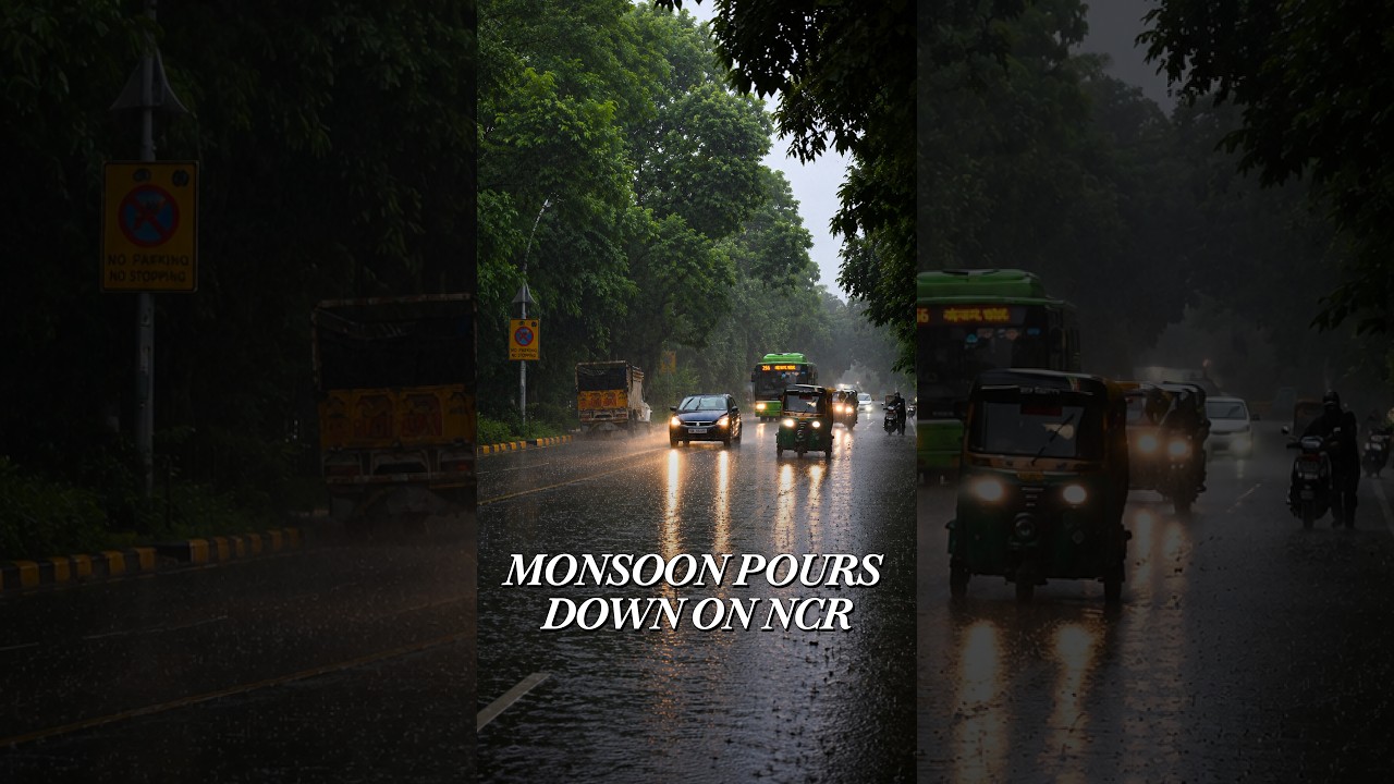 Heavy Rains Lash Delhi Disrupting Janmashtami; IMD Issues Alert For Thunderstorms And Gusty Winds