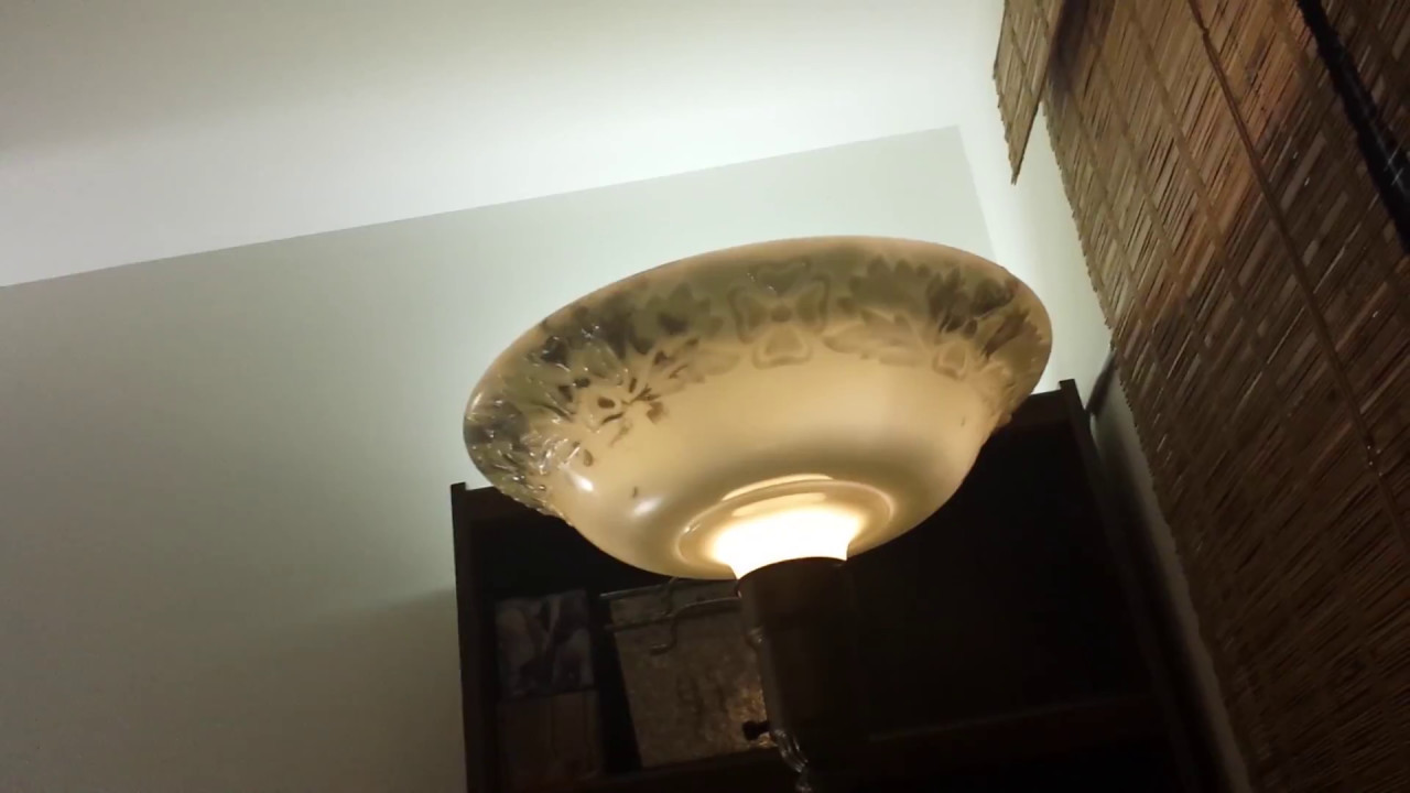 Lighting updates in my house (new torchiere lamp, glass shade options)