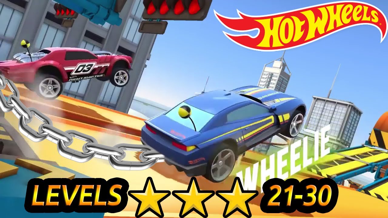 Hot Wheels Race Off - Level 20 to 30 All Levels 3 Stars ⭐⭐⭐