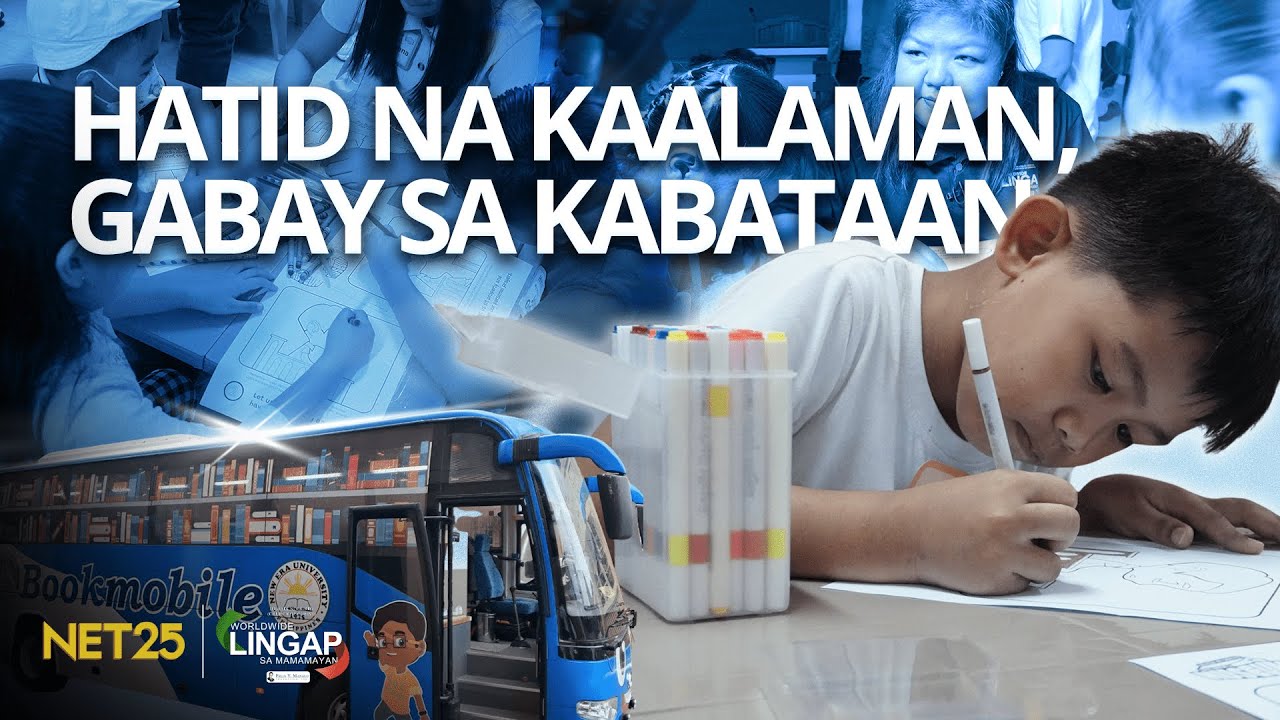 NEU Bookmobile katuwang sa muling pagpapasigla ng pagbabasa ng kabataan