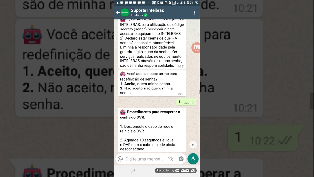 Como resetar para recuperar senha dvr intelbras da s&eacute;rie 1008 e outros modelos.
