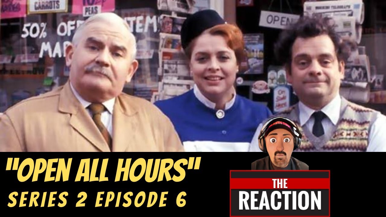 American Reacts to Open All Hours - s02e06 - Shedding At The Wedding