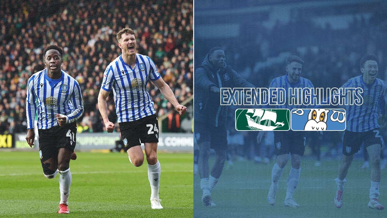 Three goals and three points at Home Park! Extended highlights