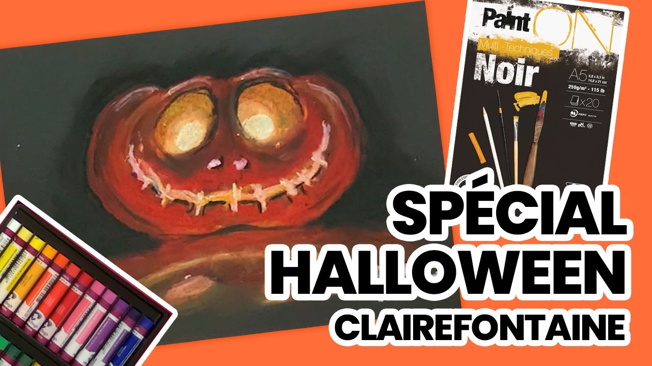 Dessinez une citrouille affreusement mignonne 🎃