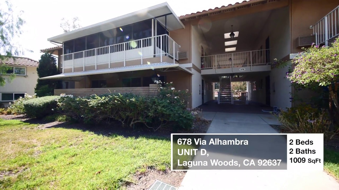 678 Via Alhambra #D, Laguna Woods, CA 92637 MLS