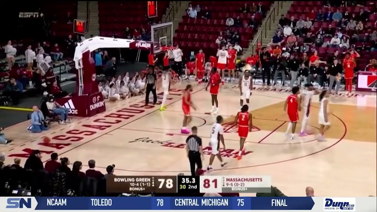 Campbell's 47 leads Bowling Green to 101-100 win over UMass | BCSN
