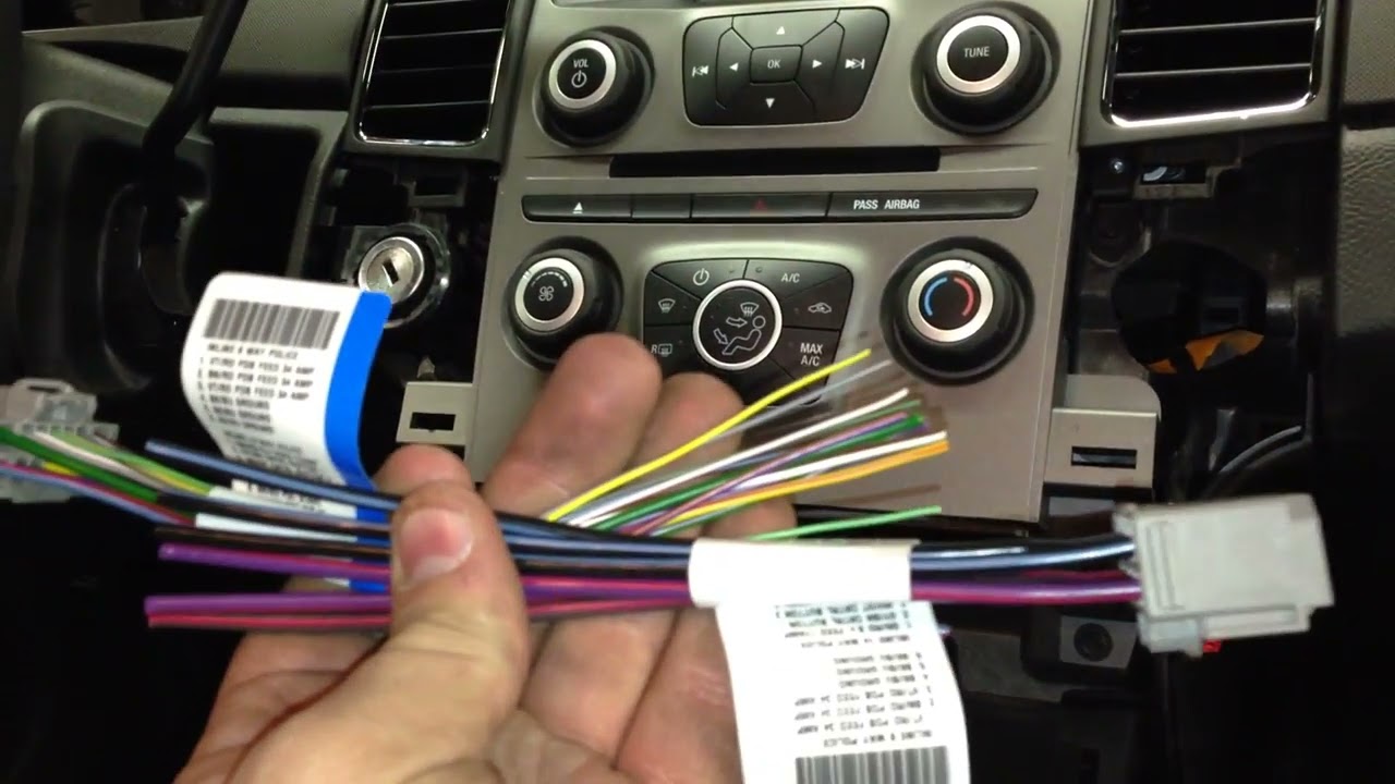 Ford Police Interceptor Sedan Black Install Part 2