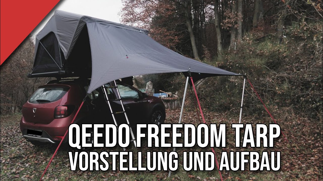 Qeedo Freedom Tarp/ Vorstellung und Aufbau/ Auto Tarp