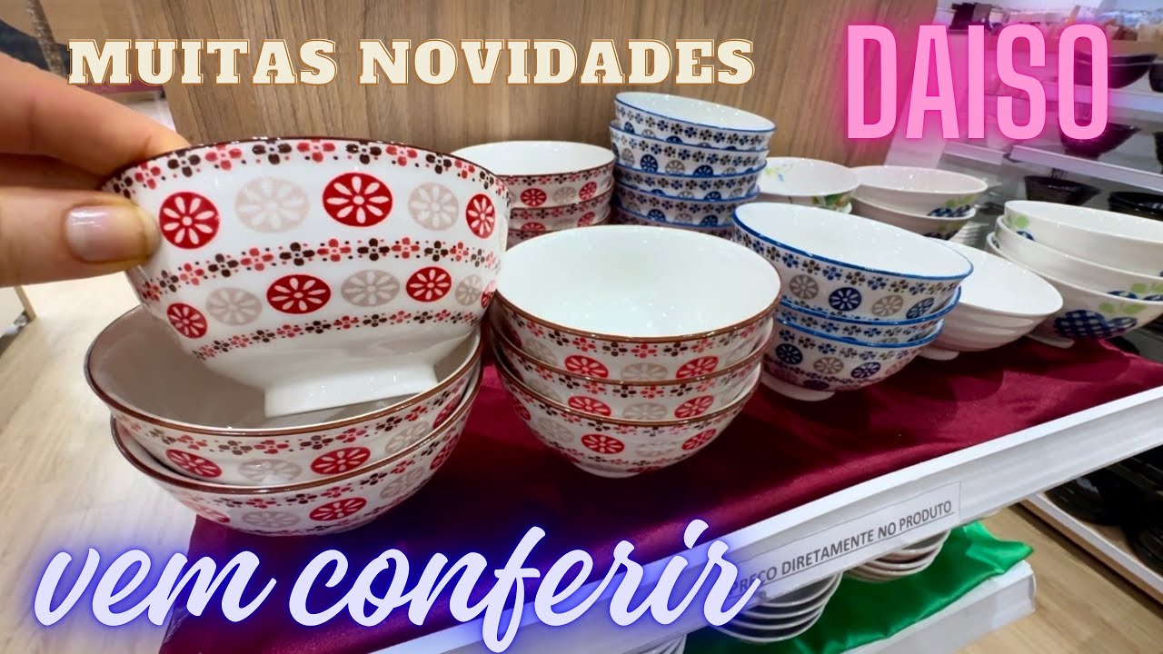 TOUR NA DAISO JAPAN - DECORAÇÃO DE AMBIENTE E UTILIDADES DOMESTICADAS.